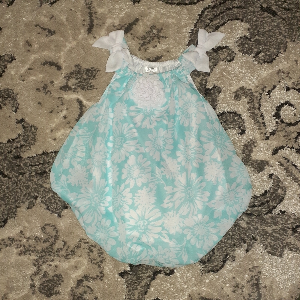 Beautiful Blue Romper/Onsie